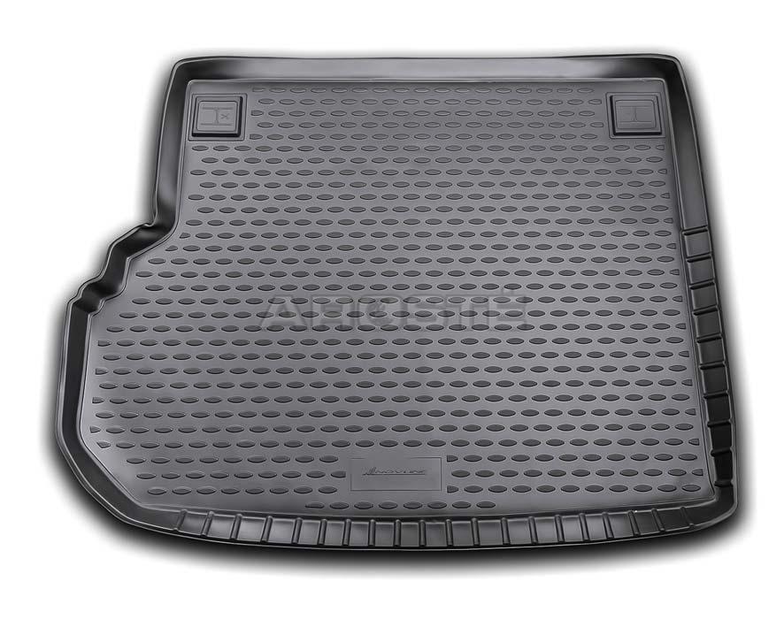 Резиновый коврик в багажник MERCEDES-BENZ GLK X204 2008-2012  /N25010 blk