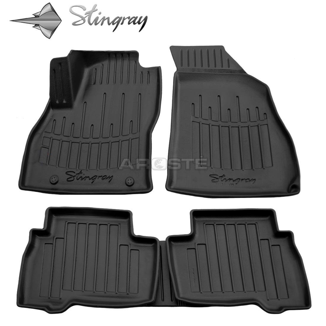 Kilimėliai 3D FIAT Fiorino III 2008-2021, 5 vnt. black /5006035