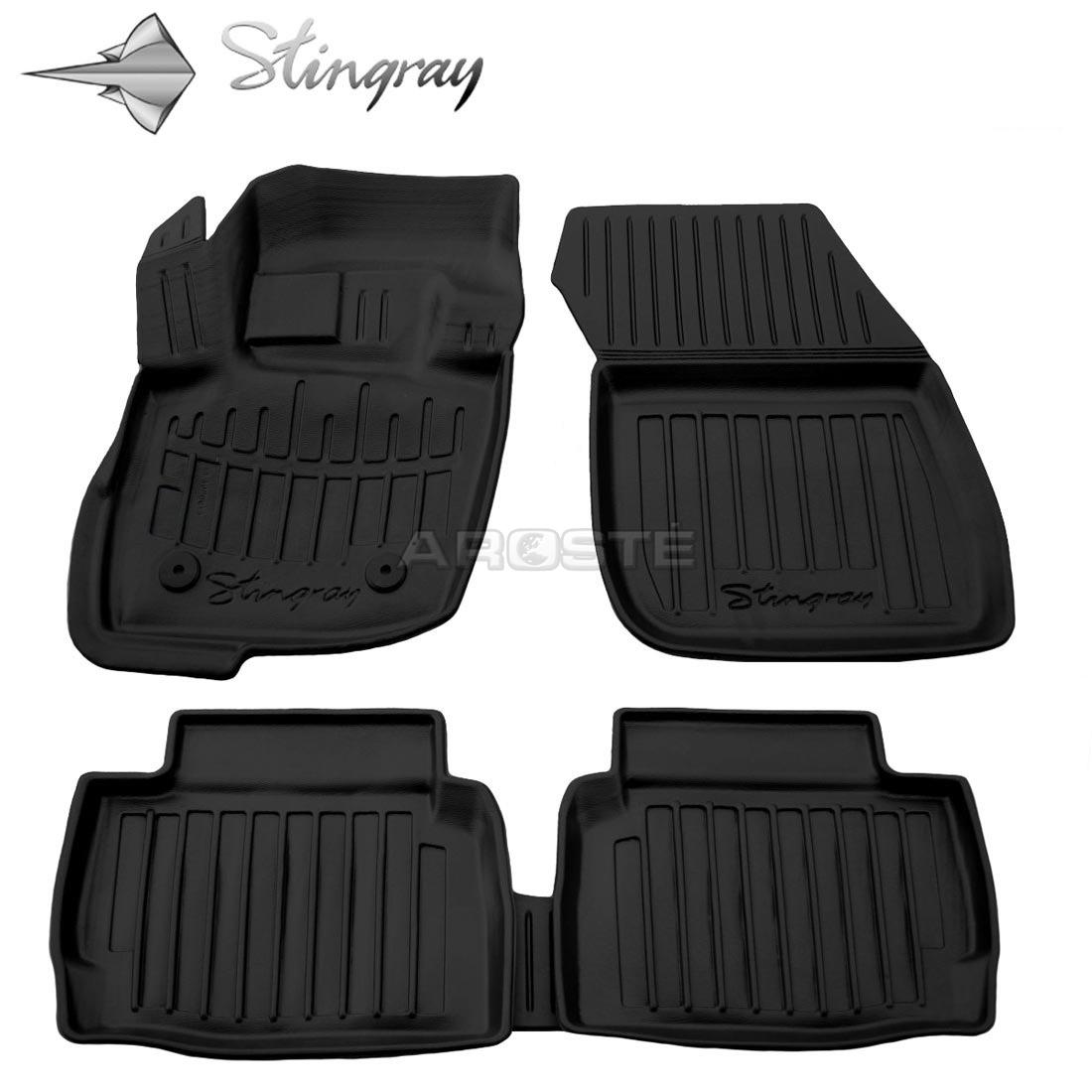 3d Floor Mats FORD Fusion USA 2012-2016, 5 pc. black /5007055